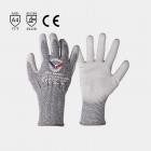 What are the characteristics of PU safety gloves?